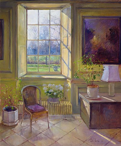 Lentelicht en de Mandarijnbomen door Timothy Easton